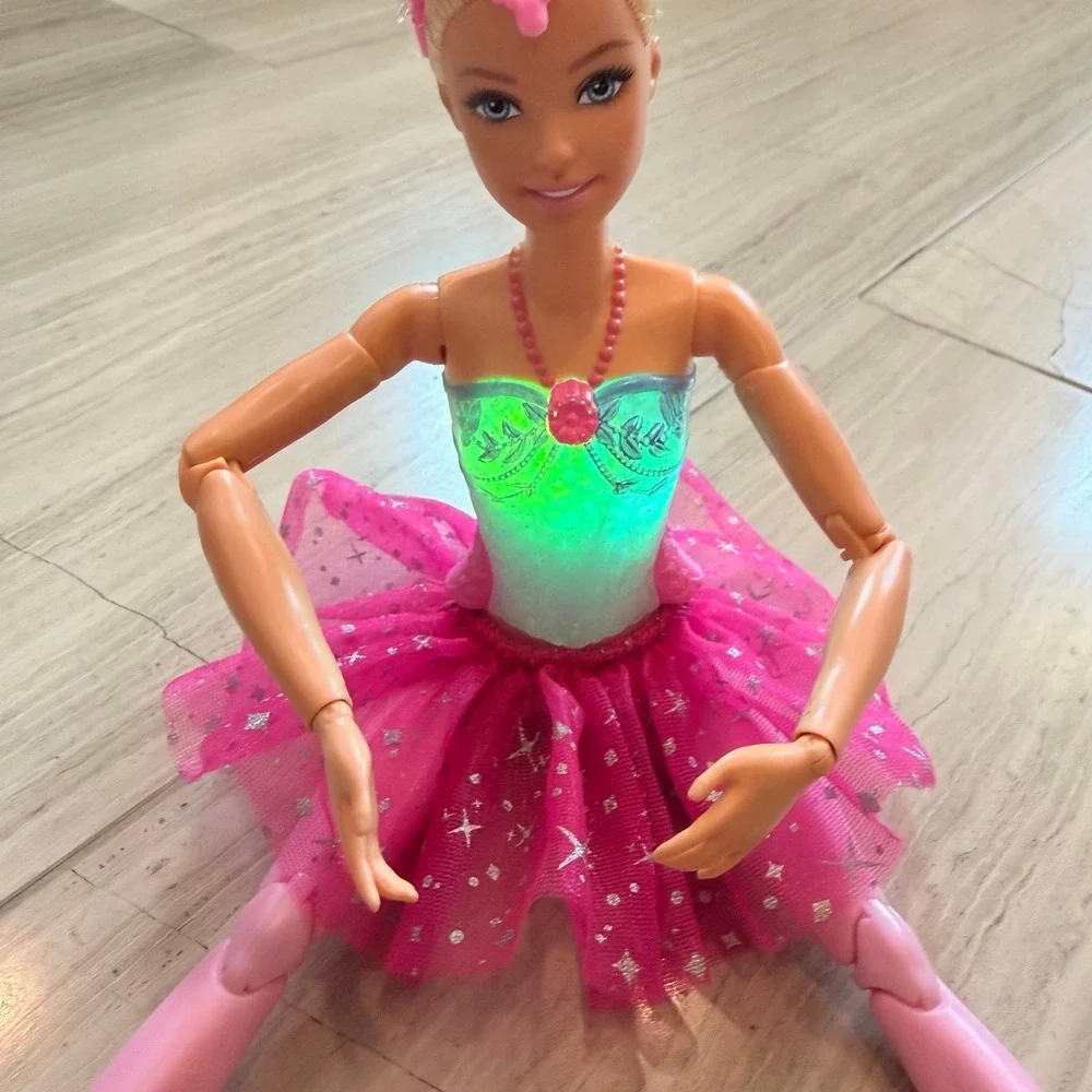 Barbie Dreamtopia Twinkle Lights Ballerina Doll TESTED Speedboat‎ Life Vests Lot
